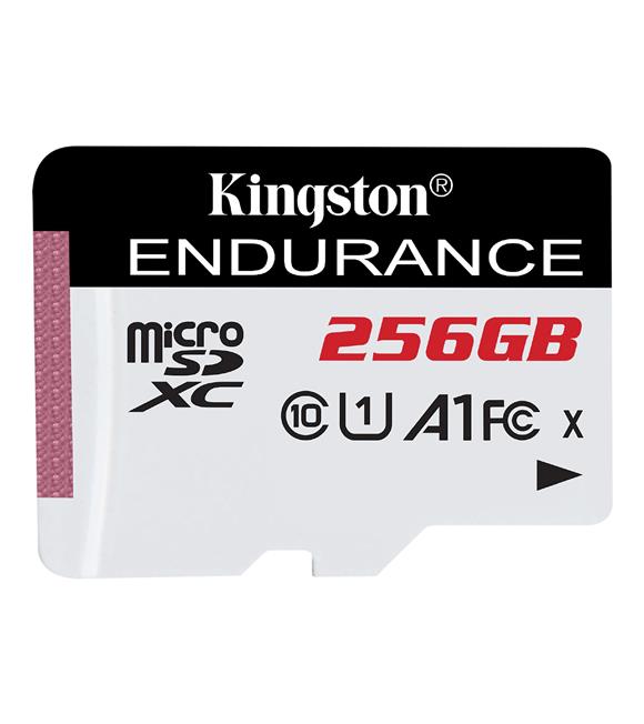 Kingston SDCE-256GB 256GB microSDXC Endurance 95R-45W C10 A1 UHS-I Card Only Hafıza Kartı