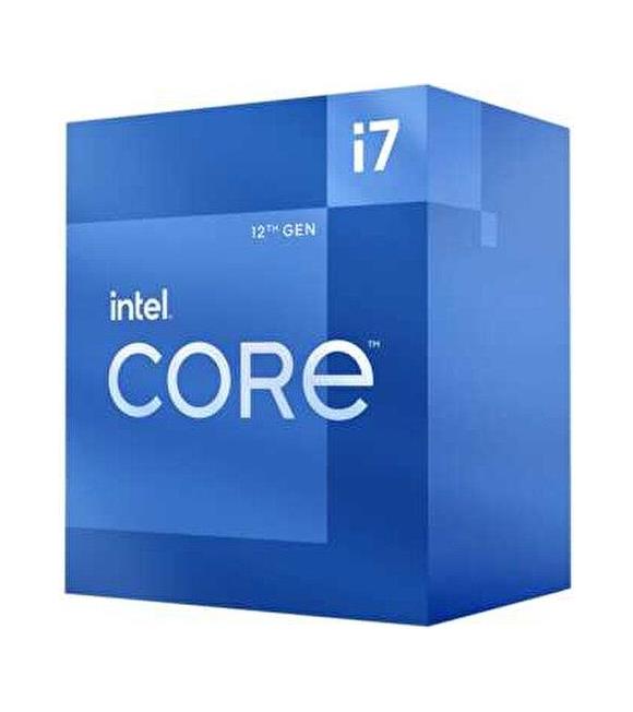 Intel Core i7 12700 2.10GHz 25MB Önbellek LGA1700 Soket UHD 770 Graphics 10nm Kutulu Box İşlemci