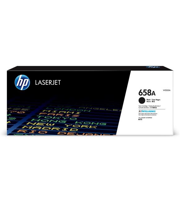 HP 658A Black Siyah 16.000 Sayfa Toner W2000A