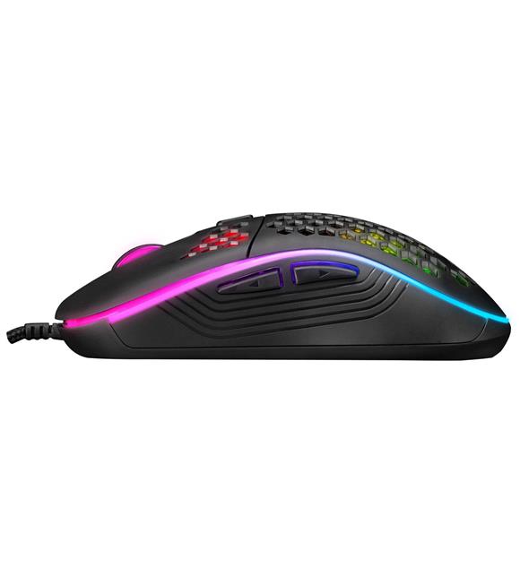 Everest SM-G66 X-HOLE Usb Siyah 7D Optik 8000dpi LED Işıklı Gaming Oyuncu Mouse