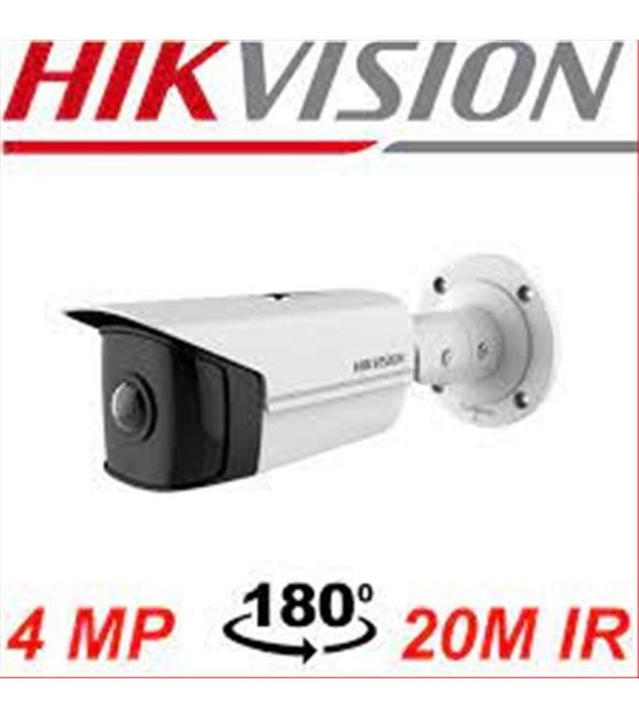 Hikvision DS-2CD2T45G0P-I 4MP IP 1,68 mm IR Bullet Kamera 180° Süper Geniş Açı_1