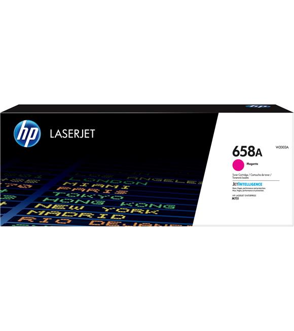 HP 658A Magente Kırmızı 6.000 Sayfa Toner W2003A