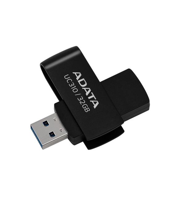 Adata UC310-32GB 32GB USB3.2 Gen1 Black Flash Bellek