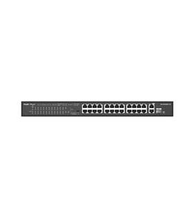 Ruijie-Reyee RG-ES126S-LP 24 Port Poe+ 10-100 Mbps + 2 Port 10-100-1000 Mbps Uplink Switch