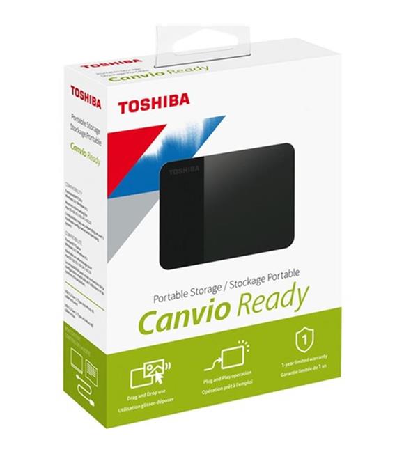 Toshiba 1TB Canvio Ready 2.5" Gen1 USB 3.2 Harici Harddisk (HDTP310EK3AA)_1