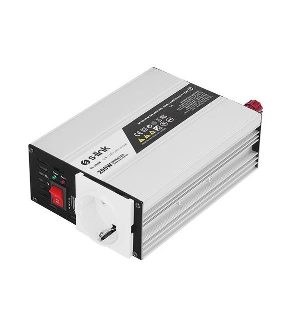 S-link SL-200W 200W Çakmaktan Power Inverter