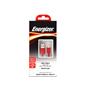 Energizer C12UBMCGRD4 1.2m Flat Micro Kırmızı Usb Kablosu