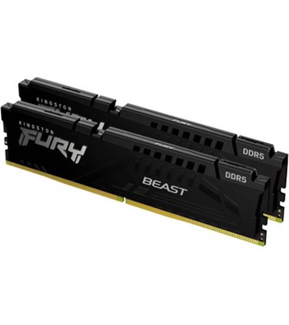 Kingston Fury Beast 32 GB (2x16) DDR5 6000 Mhz CL40 KF560C40BBK2-32 Ram
