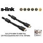 S-link SLX-2770 HDMI TO HDMI 70m Çift Filtre+Çipsetli+Kor.Kılıf 1.4 Ver. 3D Kablo
