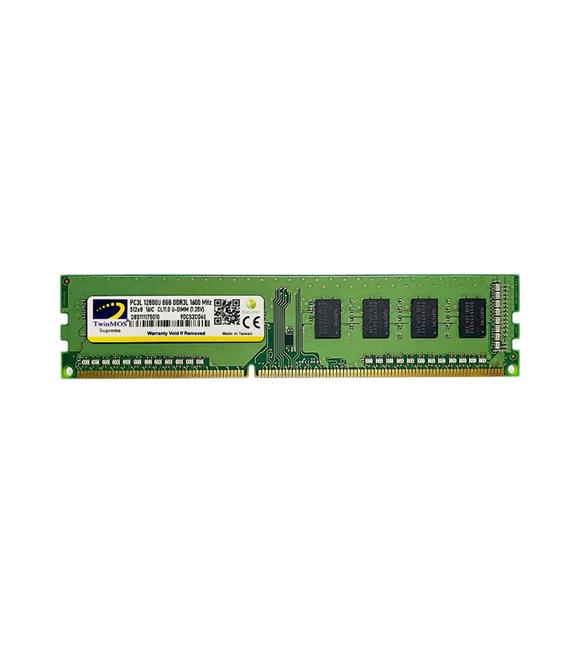 TwinMOS DDR3 8GB 1600MHz 1.35V Low Voltage Desktop Pc Ram (MDD3L8GB1600D)