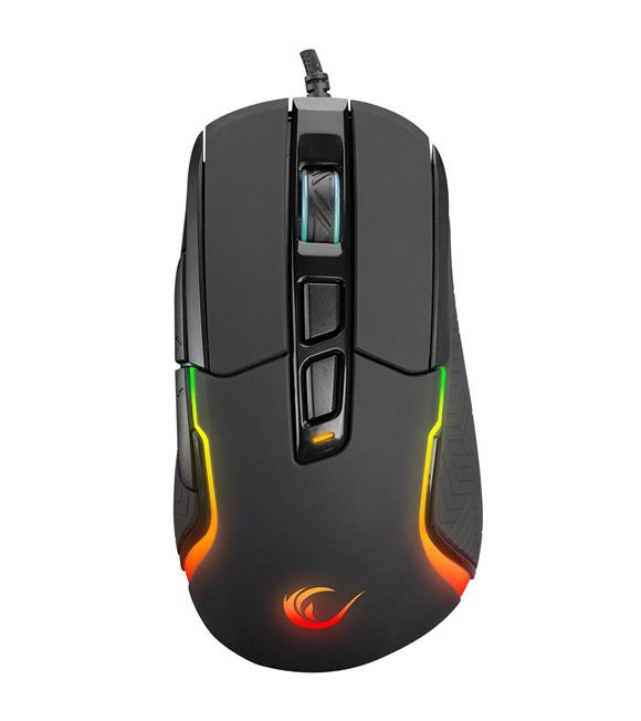 Rampage SMX-R68 FALCON-X Usb Siyah 800-6400 dpi RGB Ledli Gaming Oyuncu Mouse