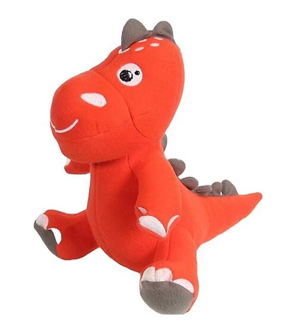 Dada Peluş Oyuncak Dino Turuncu 25 Cm