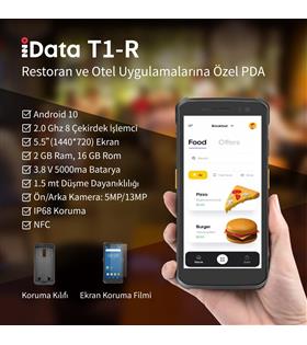 Idata T1-RST 5.5" 2.0ghz Bluetooth Android 2GB RAM-16GB ROM Restoran El Terminali