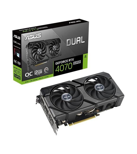 Asus RTX 4070 Super Dual Evo OC DUAL-RTX4070S-O12G-EVO 192 Bit GDDR6X 12 GB Ekran Kartı