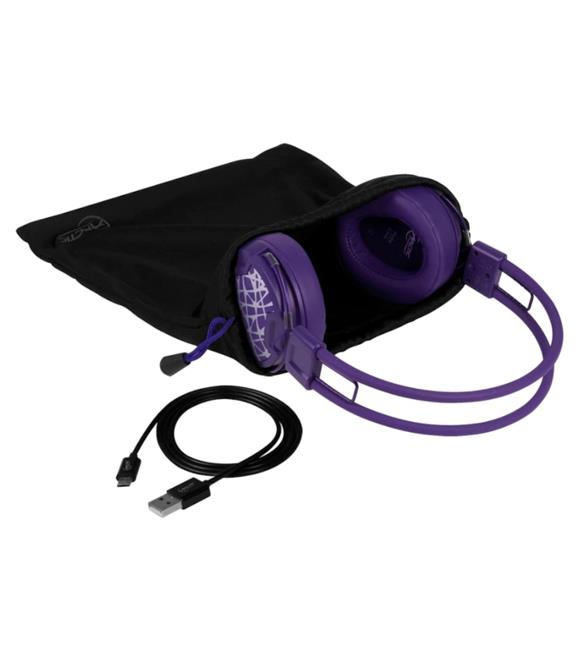 Arctic AR-ASHPH00015A P604 Bluetooth Kablosuz Kulak Üstü Kulaklık ( Mor ) Telofon Konuşma
