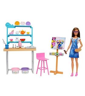 Barbie Nin Sanat Atölyesi Oyun Seti HCM85