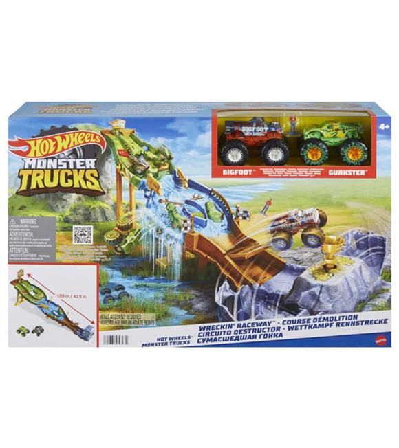 Hot Wheels Monster Trucks Heyecanlı Yarışlar Oyun Seti