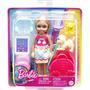 Barbie Seyahatte Chelsea Bebek ve Aksesuarları HJY17