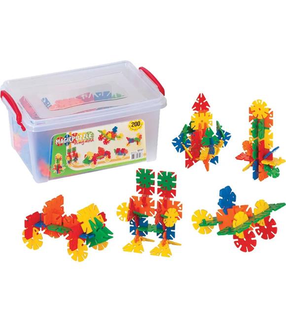 Dede Oyuncak Magıc Puzzle Küçük Box 200 Parça