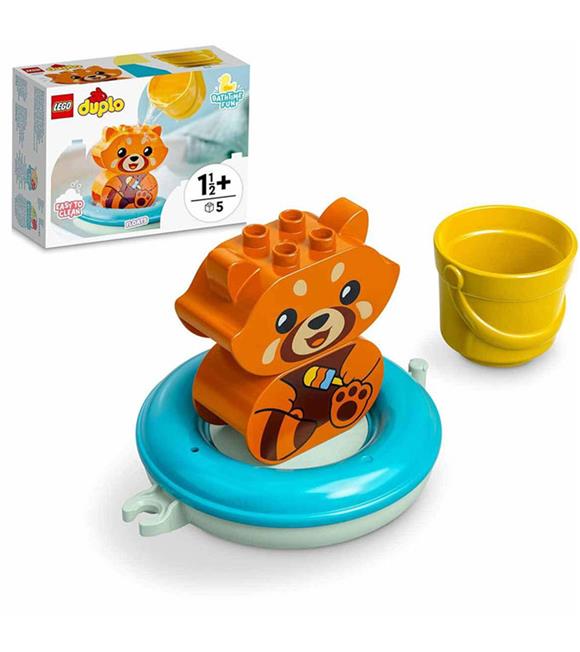 Lego Duplo Bath Time Fun: Floating Red Panda Duplo İlk Banyo Zamanı Eğlencesi Yüzen Kırmızı Panda 10964