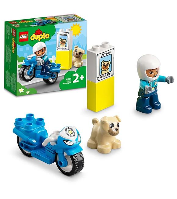 Lego Duplo Police Motorcycle Poli Motorsikleti 10967