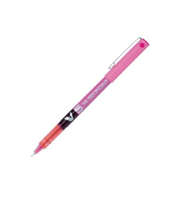 Pilot Roller Kalem V-5 Hıtecpoınt Pembe