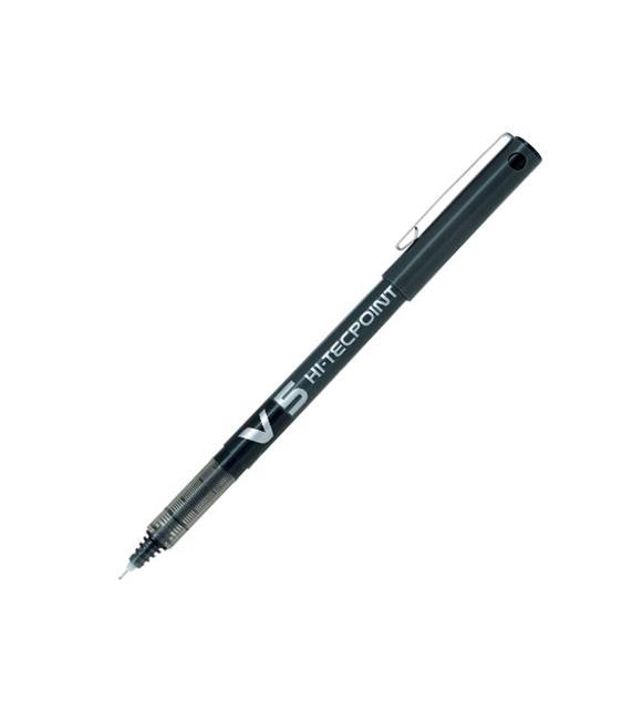 Pilot Roller Kalem Hi-Tecpoint İğne Uç 0.5 MM Siyah Bx-V5-B