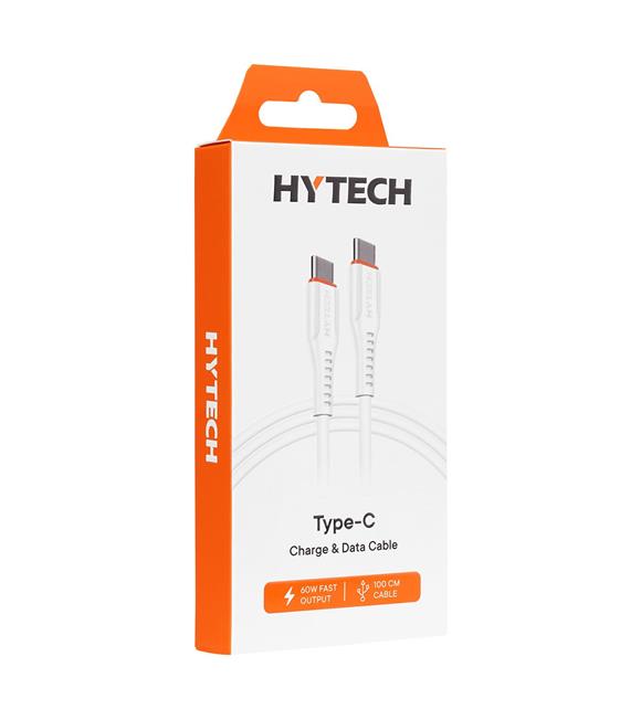 Hytech HY-XTP10 1M 3A TypeC to TypeC Hızlı Data + Sarj Kablosu_1