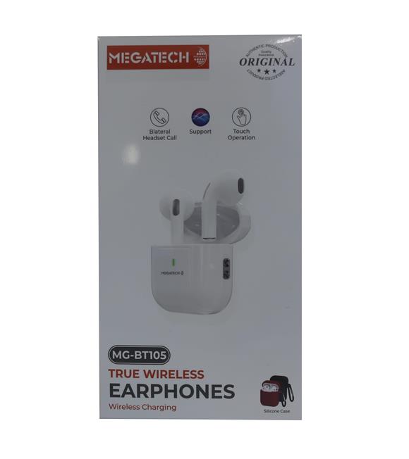 Megatech Mg-Bt105 True Earphones Bluetooth Kablosuz Kulaklık