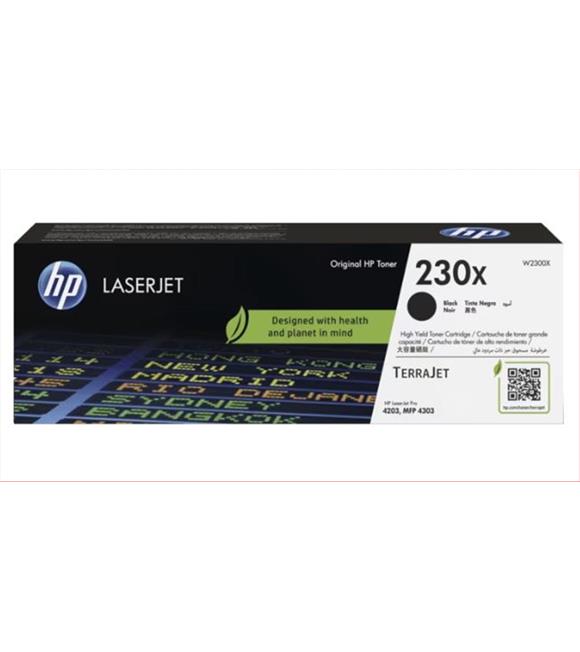 HP 230X Black Siyah 7.500 Sayfa Toner W2300X