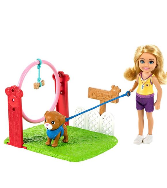 Barbie Chelsea Meslekleri Öğreniyor Bebek Ve Oyun Setleri Serisi GTR88