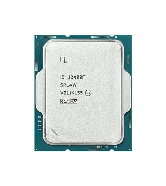 Intel Core i5 12400F TRAY 2.5 GHz 4.4 GHz 18MB LGA1700P VGAsız Kutusuz 12.Nesil İşlemci