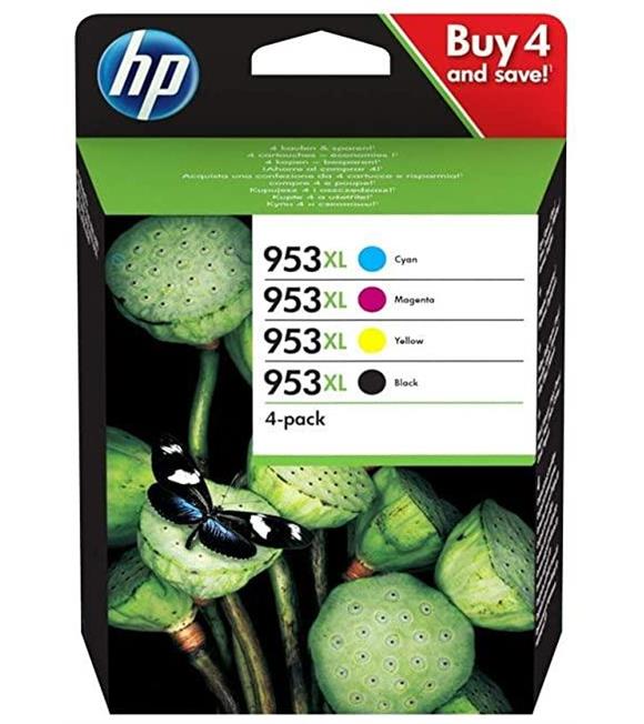 HP 953XL 4 Renk Multipack Kartuş Takımı 3HZ52AE