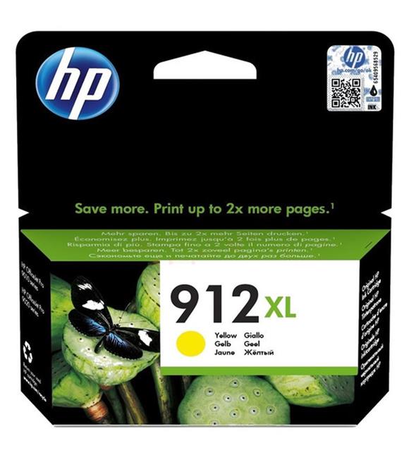 HP 912XL Yüksek Kapasite Yellow Sarı Kartuş 3YL83A