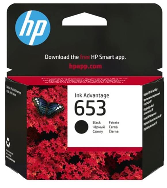 HP 653 Black Siyah Kartuş 3YM75AE
