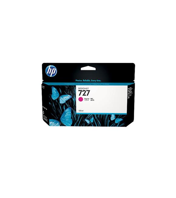 HP 727 Magenta Kırmızı 130ML Plotter Kartuşu B3P20A