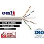 Onli ER-6002 U-UTP 23 AWG CCA CU 500 Metre Cat6 Kablo