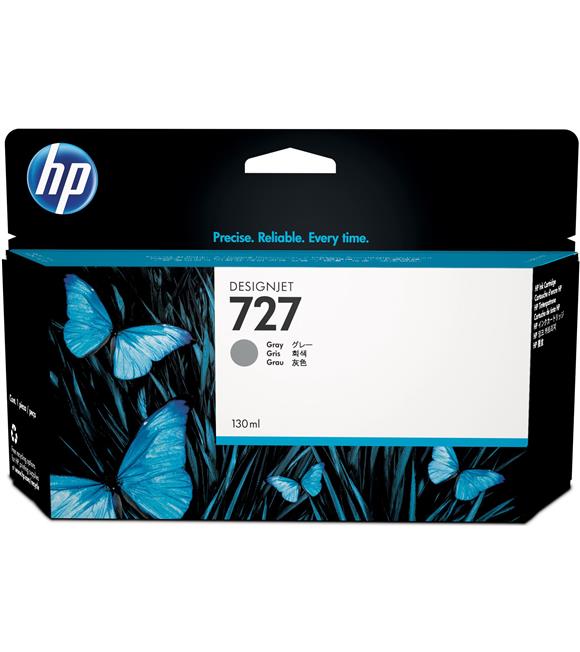 HP 727 Gray Gri 130ML Plotter Kartuşu B3P24A