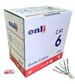 Onli U-UTP 24 AWG CCA 305 Metre Cat6 Kablo