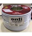 Onli ON-6403 RG6-U6 64 Tel 1,02 CCS-AL 100 metre Anten Uydu Kablosu