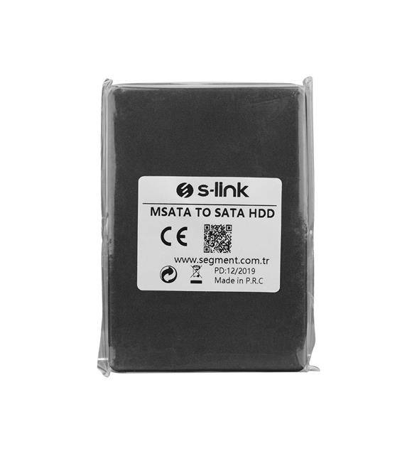 S-link MSATA TO SATA Harici 2.5" Siyah Hdd Kutusu