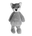 Dada Peluş Oyuncak Uyku Arkadaşı Tilki Gri 34 Cm