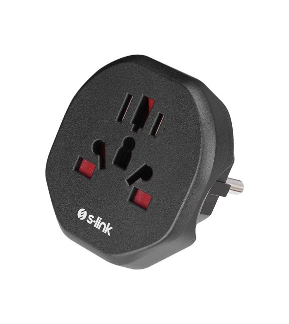 S-link SL-WL09 Universal - Türk Çevirici Çevirici Priz Adaptör