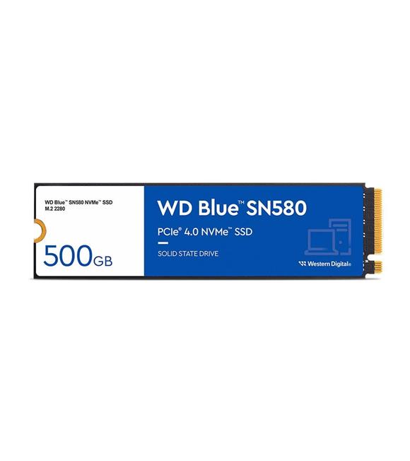 Wd 500Gb Blue SN580 WDS500G3B0E PCIe Gen4 x4 Okuma 4000MB – Yazma 3600MB M.2 Ssd