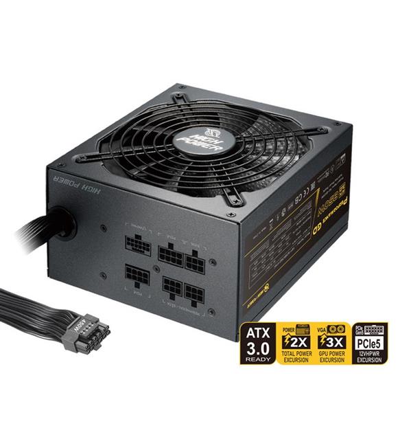 High Power HP1-S2850GD-F14C P.Serisi 850W 80+Gold ATX 3.0 & PCIe 5.0 Güç Kaynağı