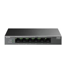 Tp-Link LS109P 9 Port 10-100 Mbps 8 Port Poe+ 10-100 Mbps Switch Metal Kasa