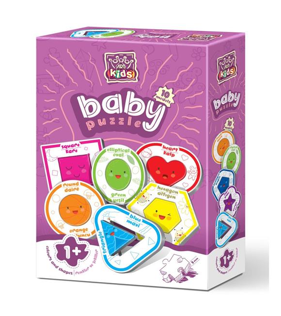 Art Puzzle Renkler Ve Şekiller Baby 5823