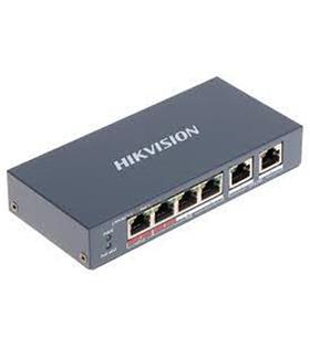 Hikvision DS-3E0106P-E-M 4 Portlu 10-100 Fast Ethernet Switch- 4 Port Poe 35W