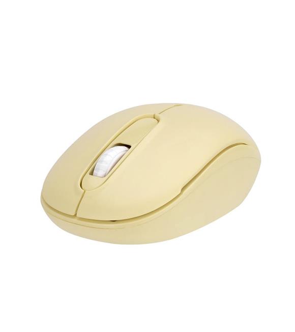 Everest SMW-666 USB Sarı 2.4 GHZ Optik Kablosuz Mouse 1500Dpı_1