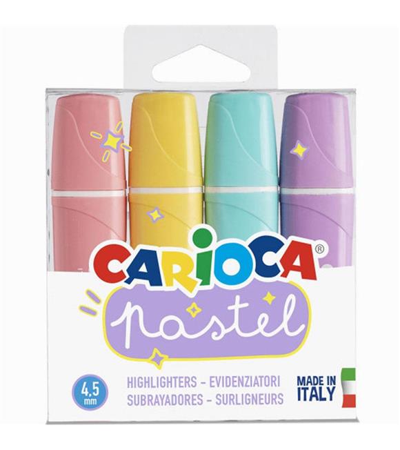 Carioca Fosforlu Kalem Pastel 4 LÜ 43167